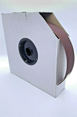 Steel One Schleifgewebe Rolle 40mm x 25mtr Schleifpapier Schleifrolle 80 100 120