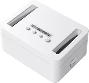 Vaydeer Metal Time Lock Box, Phone Locked box with Timer, Locking Safe Storage, - Picture 1 of 9