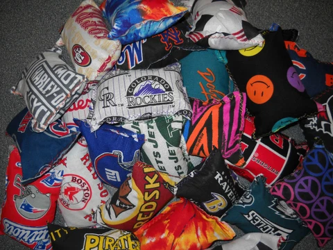 NFL team bowling grip rite sack rosin bag Cover