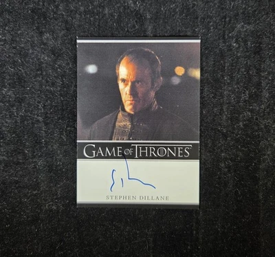 Game of Thrones Authentic Autograph Card - Stephen Dillane as Stannis Baratheon - Image 1 of 2