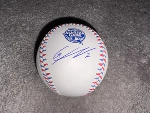 ORIOLES GUNNAR HENDERSON FIRMADO 2024 MLB ALL STAR GAME ASG BASEBALL CERTIFICADO DE AUTENTICIDAD - Imagen 1 de 4