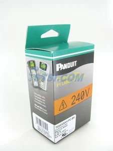 Panduit P1 Label Cassette T038X000VPC-BK LS8 Continuous Tape Labels ~STSI - Picture 1 of 5