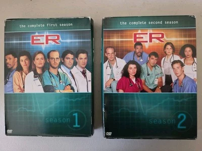 ER THE COMPLETE FIRST & SECOND SEASON DVD SET  Like New - Image 1 of 2