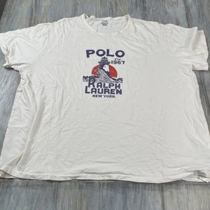 Polo Ralph Lauren New York Shirt Men's 3XB T-Shirt Lighthouse White - Picture 1 of 3