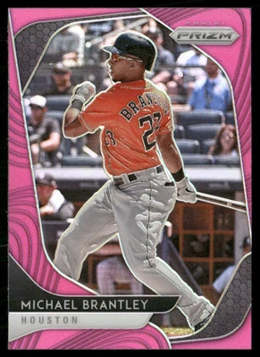 Panini Prizm Pink Michael Brantley #57 JJ1 2020 Foto 1 de 2