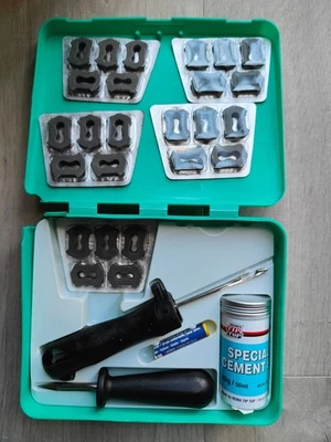 Rema 5102367 Sealastic Temporary Tyre Puncture Repair Kit 25x Plugs 40g Cement - Image 1 of 3