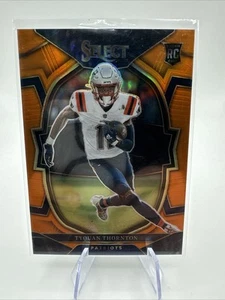 Panini Select 2022 - Concourse Tyquan Thornton #93 Orange Prizm/49 (RC) - Imagen 1 de 3