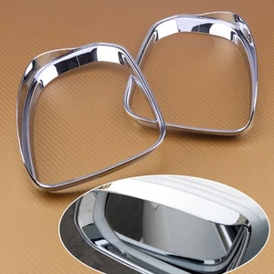 2x Door Side Wing Mirror Rearview Rain Guard Cover Trim fit for Volvo XC60 90 - Bild 1 von 2
