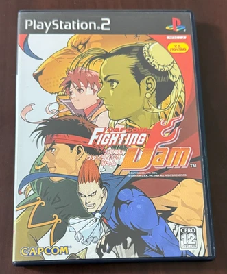 Capcom Fighting Jam (JP PlayStation 2, 2004) в коробке - Изображение 1 из 3