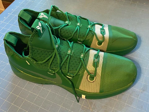 Nike Kobe Bryant Mamba AD Exodus TB Promo Men Sz 18 Basketball Shoe Clover Green Cover