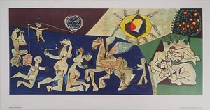 Pablo Picasso: Frieden - Farblithographie - Bild 1 von 7