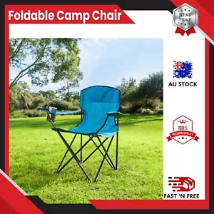 Portable Camping Chair Fishing Hiking Folding Outdoor Seat Lightweight Beach. - Picture 1 of 9
