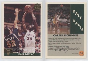 1991-92 Front Row Gold Dale Davis #39 Rookie RC