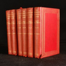 1924 6 vols The Life, Letters and Writings of Charles Lamb Enfield Edition Il...