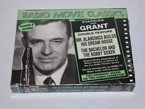 Radio Movie Classics Cary Grant Original Radio Adaptations 2 Cassette Tapes Set - Picture 1 of 8