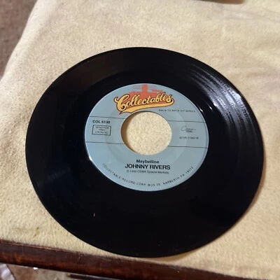 JOHNNY RIVERS VINYL 45 MEMPHIS B/W MAYBELLINE UNPLAYED - Image 1 of 2