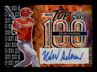 2023 Leaf Metal T1-NS1 Nolan Schanuel Top 100 Fire Wave Auto 4/8 Angels