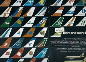 AIRBUS INDUSTRIES AIRBUS A300 & A310 SEMPRE PIÙ CODE PER DIRE PUBBLICITÀ SAA PAL PIA - Foto 1 di 3