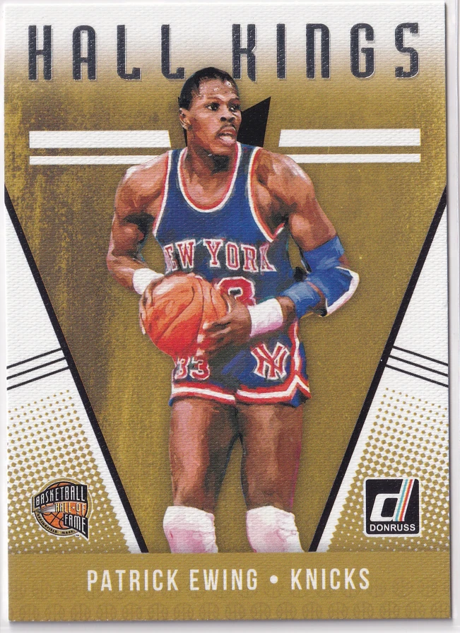 basketball - SHIP 2018-19 Donruss Hall Kings #11 Patrick Ewing - Image 1 of 1