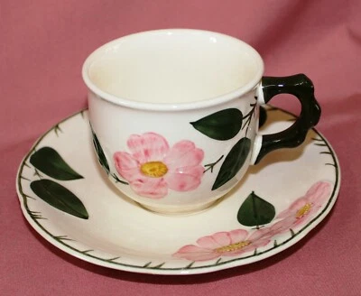 VILLEROY BOCH V&B wild rose wild rose coffee set 2 pieces cup + saucer 3391 - Image 1 of 3
