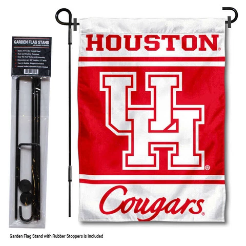 Houston Cougars Garden Flag and Yard Stand Cover
