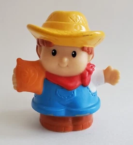 Mattel Fisher Price Little People Bauernjunge mit Samenbeutel 2005 - Bild 1 von 6