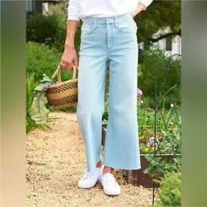 Neu ohne Etikett Frank & Eileen Damenjeans 31 Galway weites Bein hellblau - Bild 1 von 13