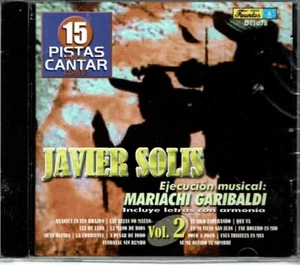 15 Pistas para cantar como Javier Solis   Vol 2  BRAND  NEW SEALED CD - Imagen 1 de 3