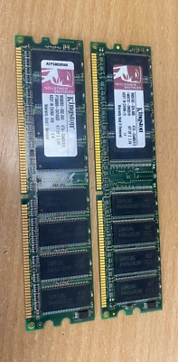 KTA - G5400/512 KINGSTON 2 x 512GB Memory Kit - PC3200 DDR DIMM  9905192-024.A00 - Image 1 of 3