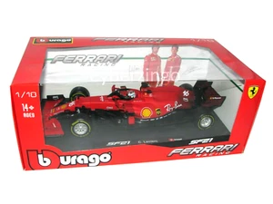 Bburago Ferrari SF21 F1 Charles LeClerc #16 1:18 18-16809 NUEVO EN CAJA - Imagen 1 de 12