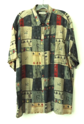 Pierre Cardin Mens Button Down Shirt RN 13185 Size-L - Image 1 of 4