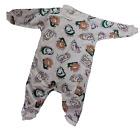 PKT OF 2 BABY BOYS BABYGROWS/ROMPER SUITS AGE 3 - 6 MONTHS