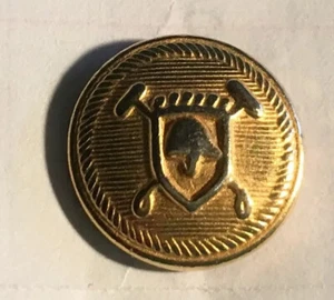 Ralph Lauren Polo Mallet Cap Blazer Messing Manschettenknopf 5/8" 1 Teil Design - Bild 1 von 3