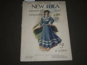 1906 JULY NEW IDEA WOMAN'S MAGAZINE - ILLUSTRATIONS - COCA-COLA AD - SP 2808 - Bild 1 von 9