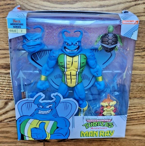 TMNT Neca Man Ray Fillet 7" Archie Comics Figure - Non-Mint Box Cover