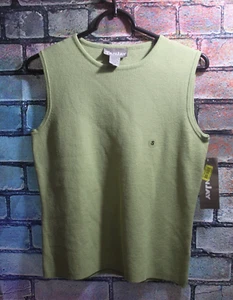 NEW NWT Tanjay Women's Sleevless Shirt Green Size Small S - Picture 1 of 3