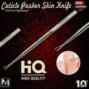 V-Shaped Cuticle Pusher Dead Skin Remover Nail Art Care Manicure Pedicure - Picture 1 of 7