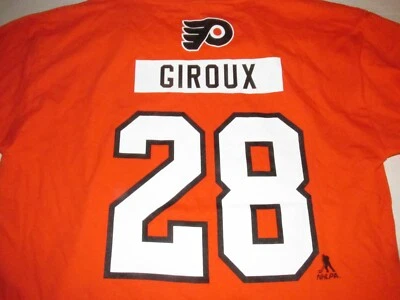 Молодежная футболка команды НХЛ по легкой атлетике Philadelphia Flyers Клода Жиру No28 XL 18/20 - Изображение 1 из 4