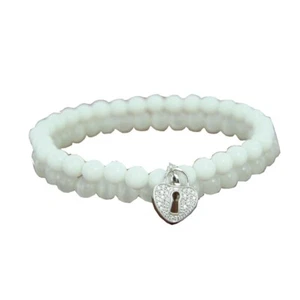 Fossil Damen Armband Silber Zirkonia Strech JF17963040 - Bild 1 von 2