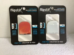 Selfies mains libres Flipstik Defy Gravity + vidéos avec béquille rouge et blanc - Photo 1 sur 8