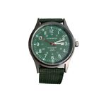 Military Style Watch Olive Green Nylon Strap - Army Military