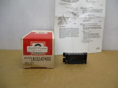 GM AcDelco Engine Control Module ECU Prom 16147468 - Image 1 of 4