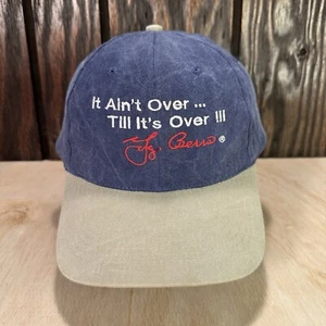 Gorra de béisbol vintage Yogi Berra New York Yankees It Aint Over Till It's Over - Imagen 1 de 13