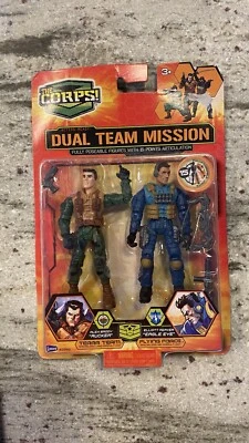 The Corps Dual Team Mission 2011 Lanard Action Figure Alex Brody Elliott Reaver - Imagem 1 de 3
