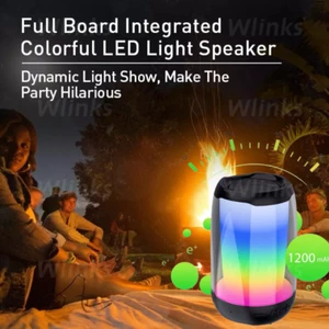40W Portable Wireless Bluetooth Speaker Waterproof Stereo Bass Loud USB AUX FM - Picture 1 of 24