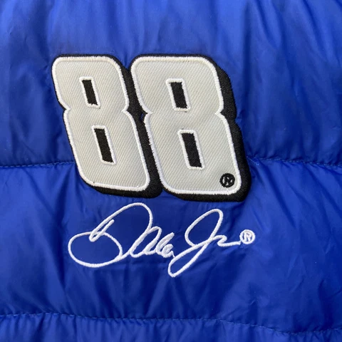 Dale Jr Puffer Jacket Size Adult Small. Never Worn Cover