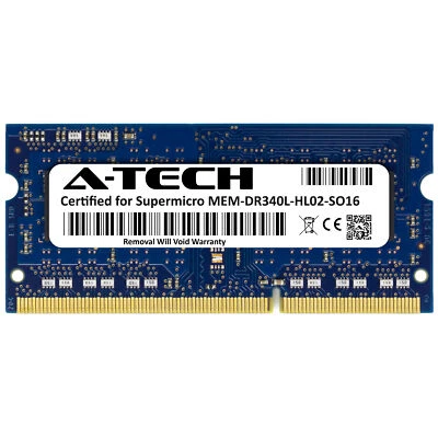 Hynix 4GB DDR3 PC3L-12800S Supermicro MEM-DR340L-HL02-SO16 Equivalent Memory RAM - Image 1 of 3