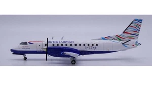 XX20400 JC Wings SAAB 340B 1/200 Model G-LGNB British Airways w/Stand - Picture 1 of 1