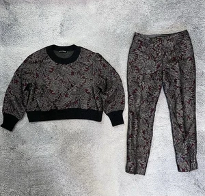 Women’s Jacquard Floral Suit Dolce Gabbana IT 40 Made in Italy Top Pants - Picture 1 of 24