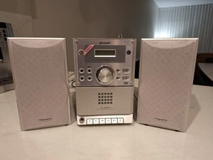 Sharp XL-MP10 AM FM Radio - CD - Cassette Micro Component System Stereo - Works! - Picture 1 of 1